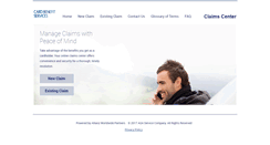 Desktop Screenshot of eclaimsline.com